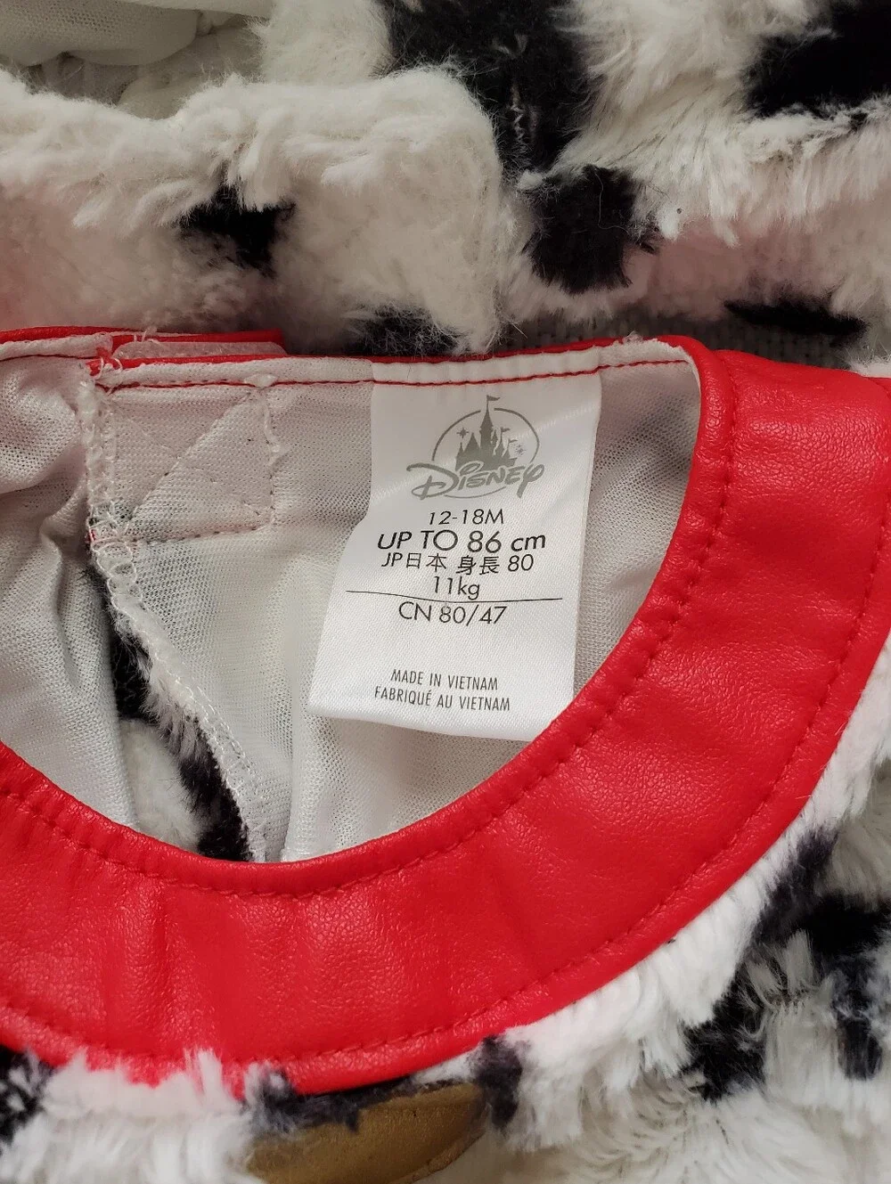 Disney 101 Dalmatians puppy Halloween toddler costume